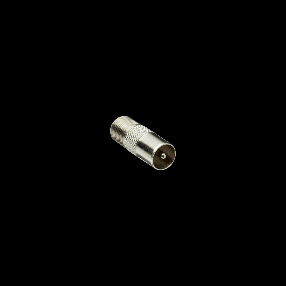 ADAPTER FEMALE PLUG TYPE F/MALE 9.52 MM