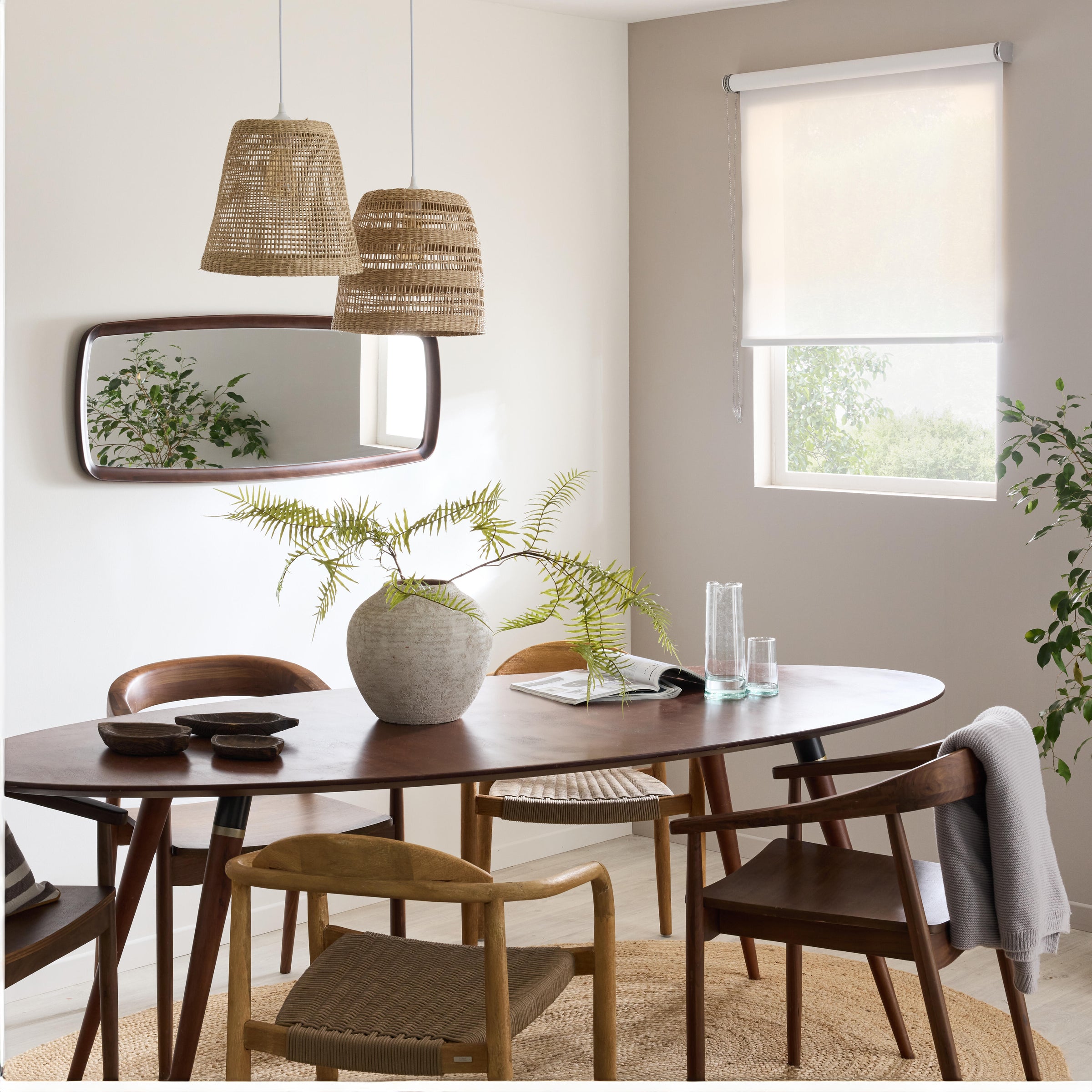 NILS OVAL RUG 50X80 CM NATURAL JUTE