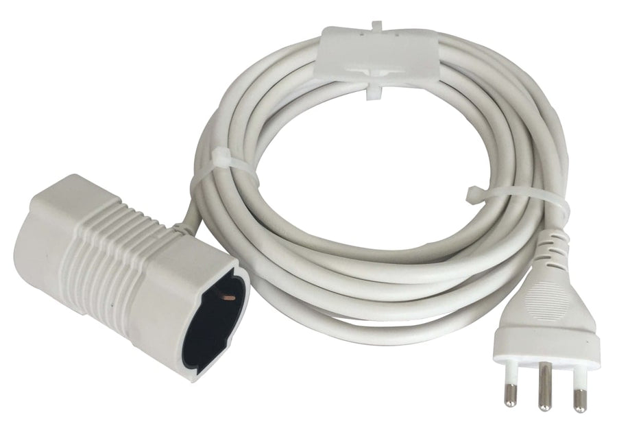 Bricocenter INDOOR EXTENSION CABLE 5 M 10/16A PLUG WHITE