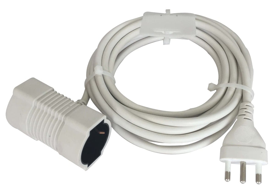 Bricocenter INDOOR EXTENSION CABLE 5 M 10/16A PLUG WHITE