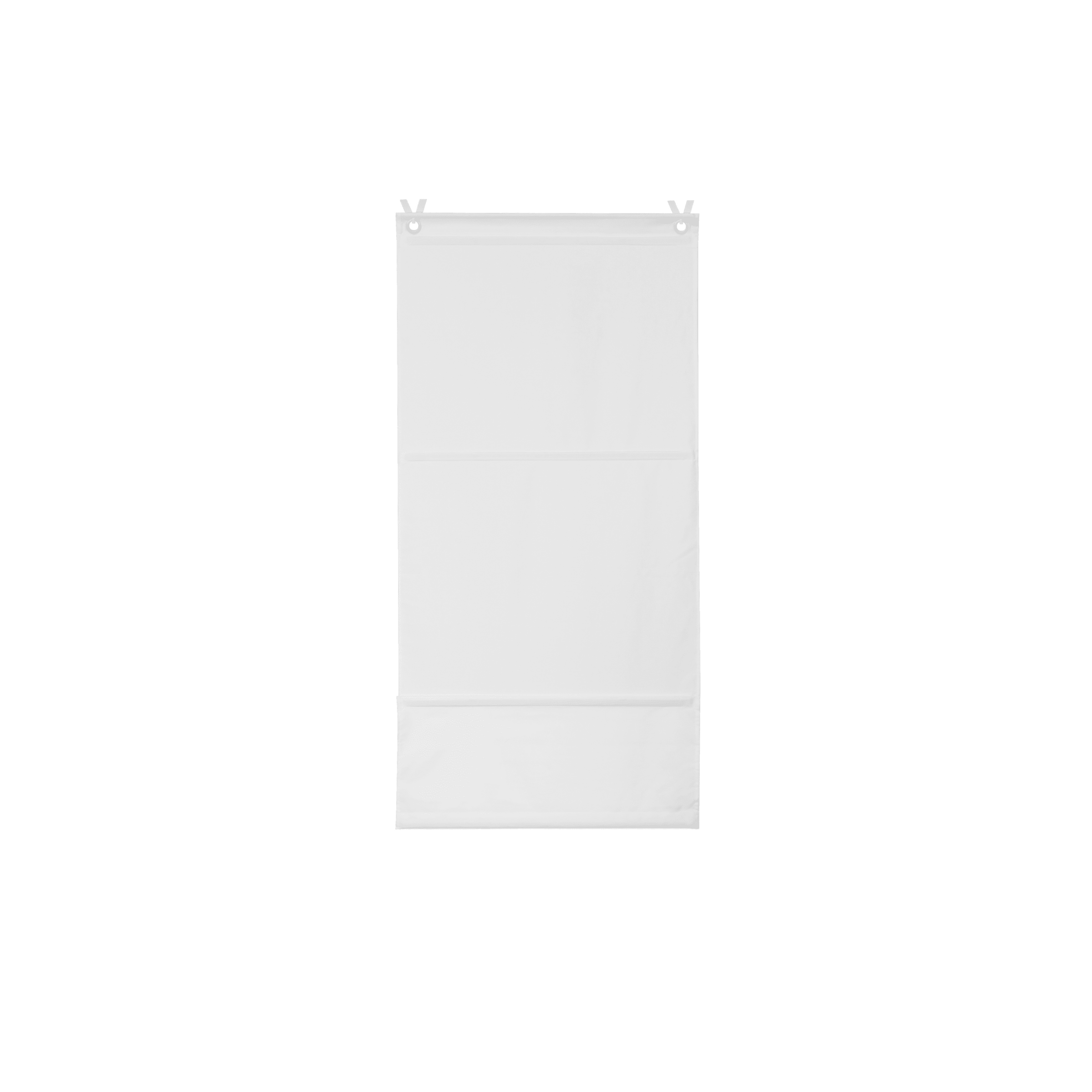 Pharell pleat Roman blind, white, 100x175 cm