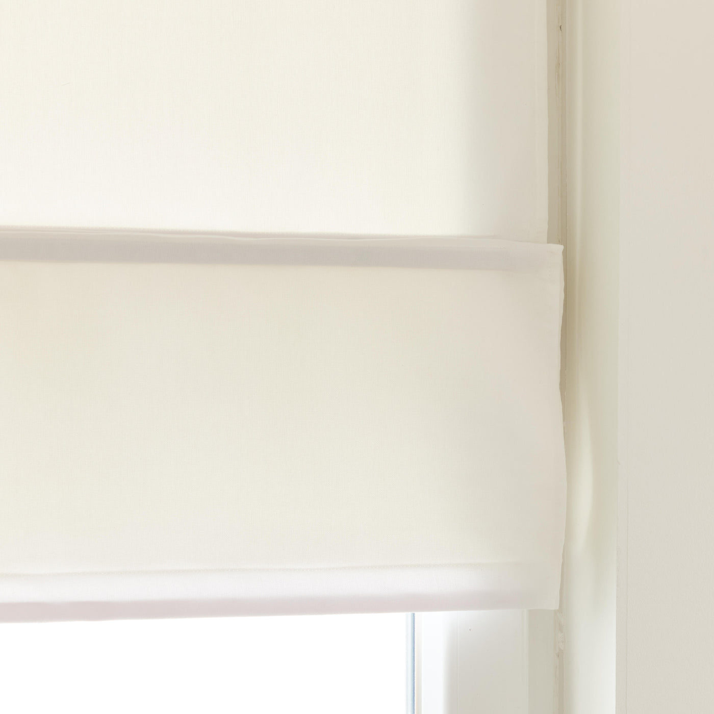 Pharell pleat Roman blind, white, 100x175 cm