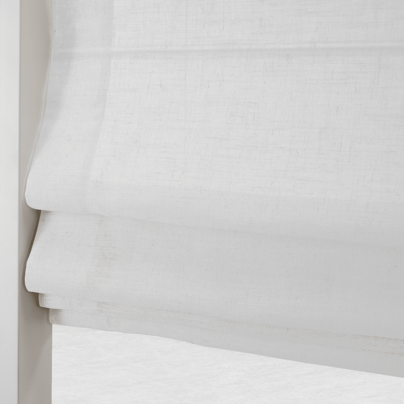 Charlina pleat Roman blind, white, 120x175 cm