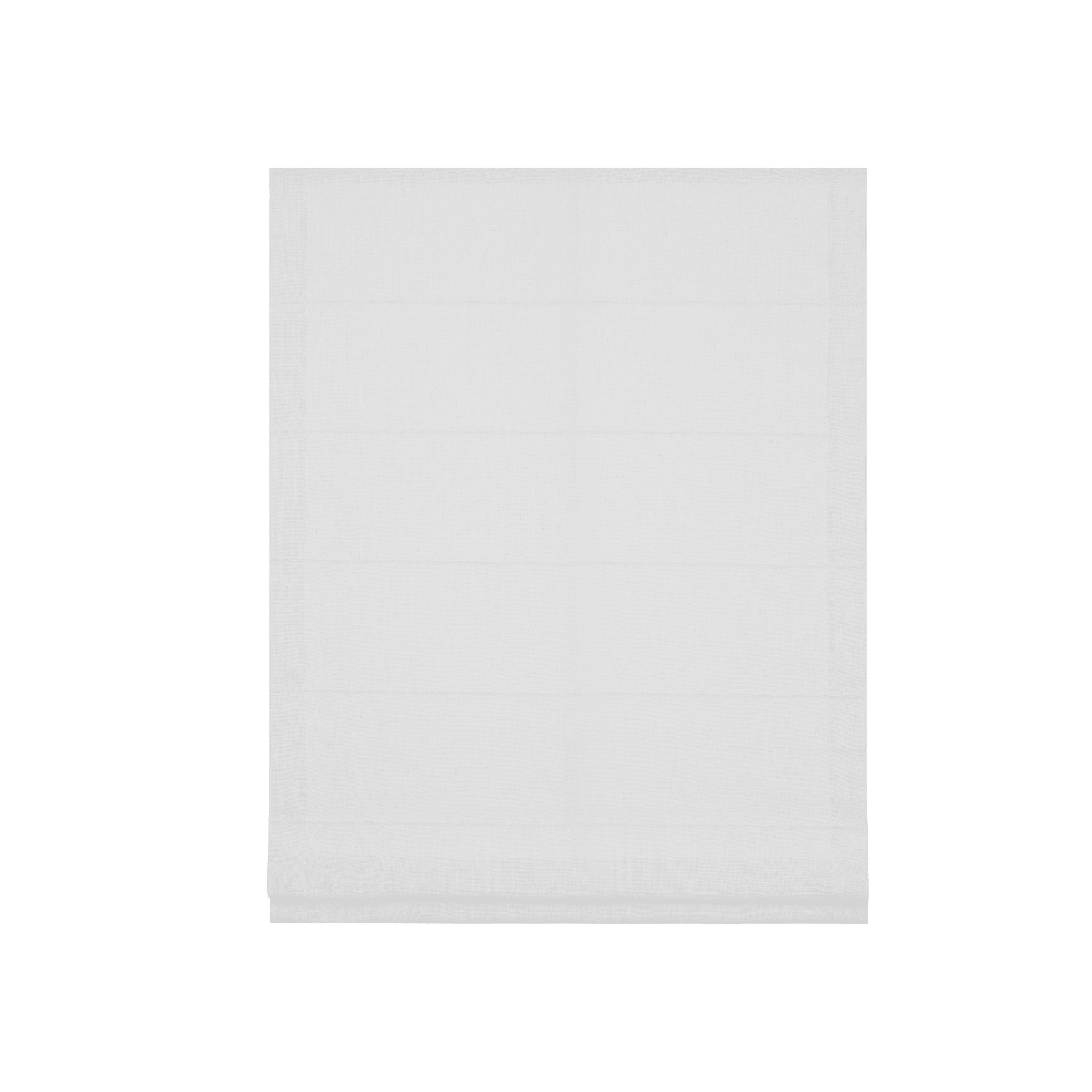 Charlina pleat Roman blind, white, 120x175 cm