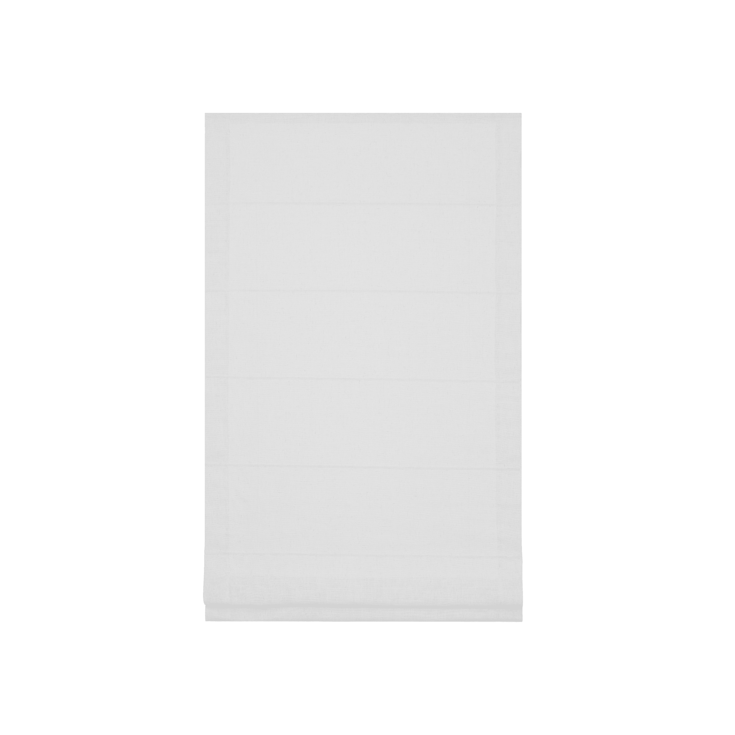 Charlina pleat Roman blind, white, 40x175 cm