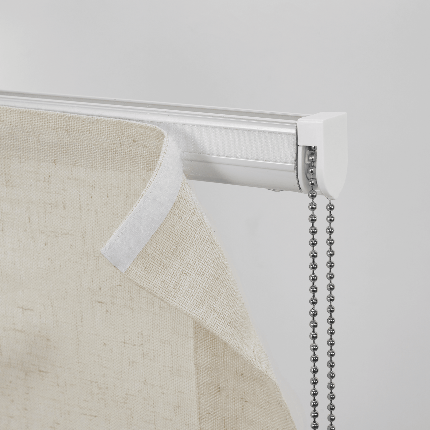 Charlina pleat Roman blind, natural, 40x175 cm