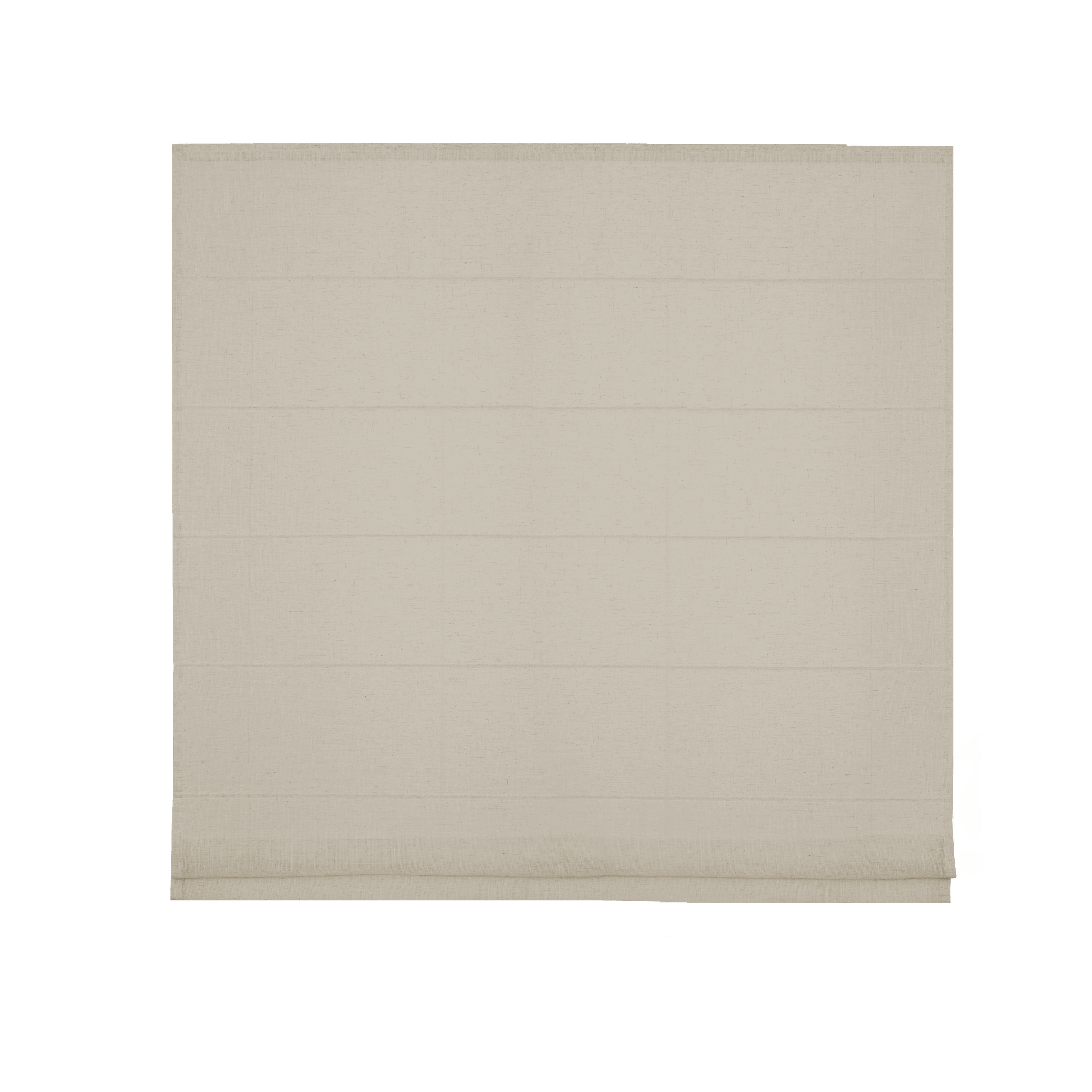 Charlina pleat Roman blind, natural, 120x175 cm