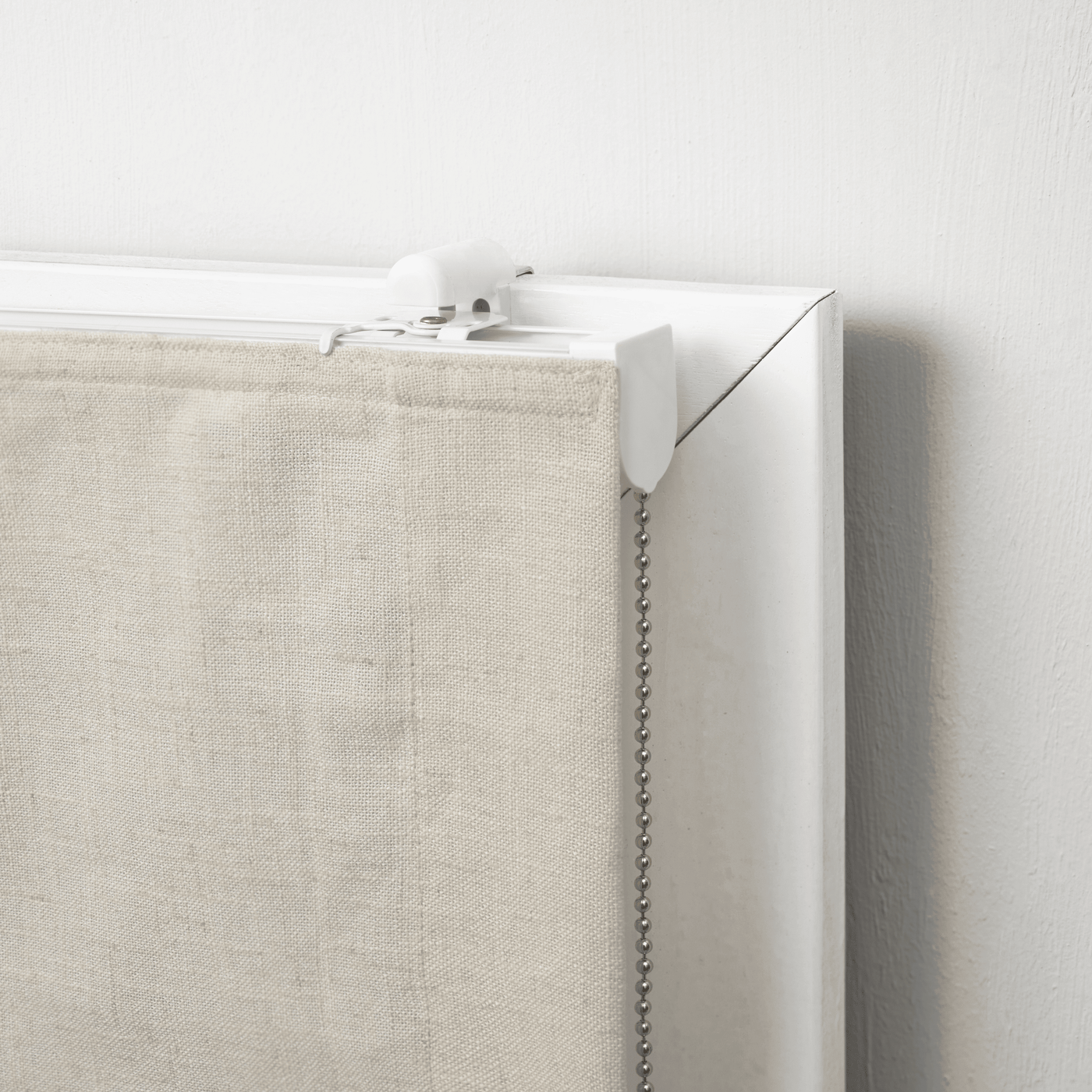 Charlina pleat Roman blind, natural, 90x175 cm