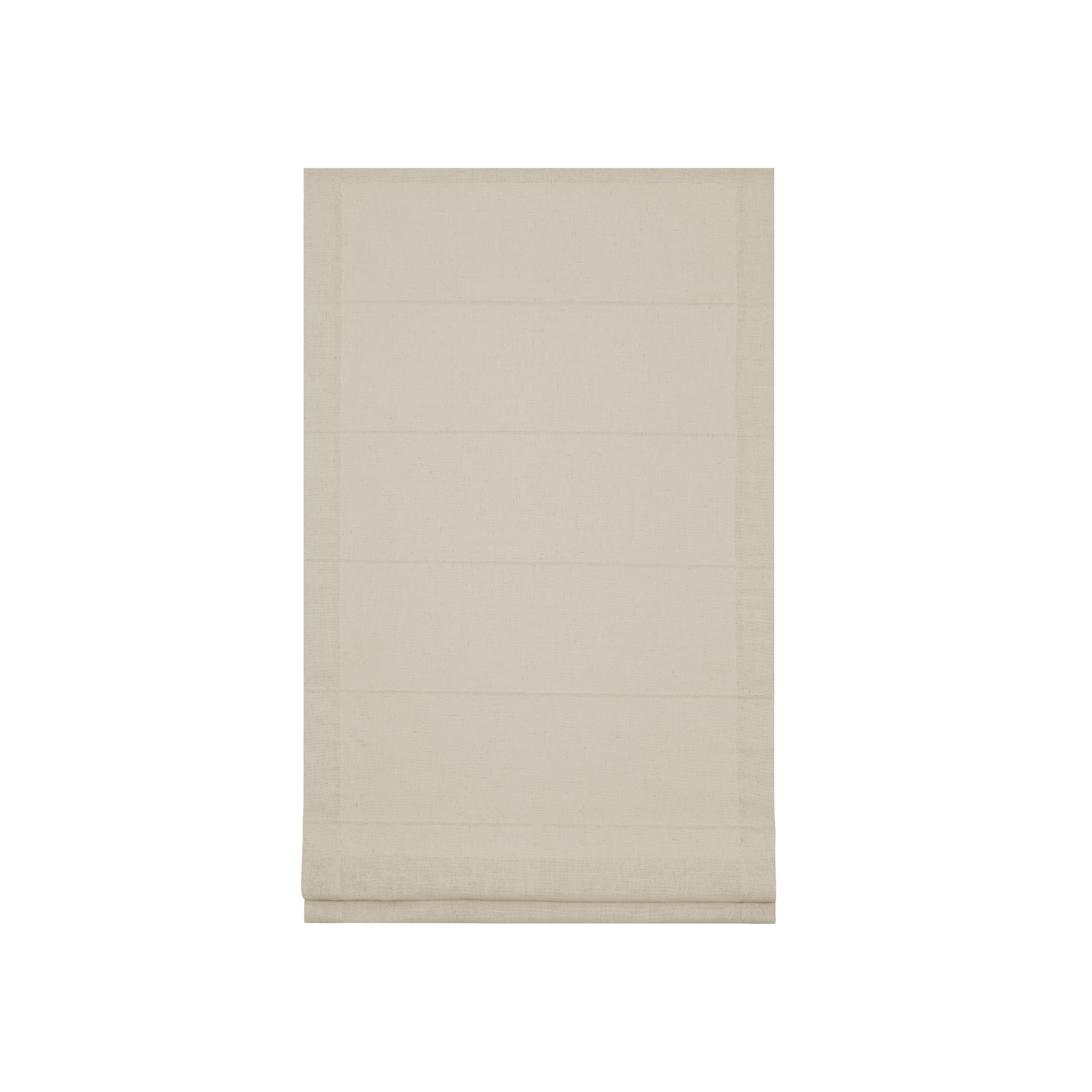 Charlina pleat Roman blind, natural, 105x250 cm