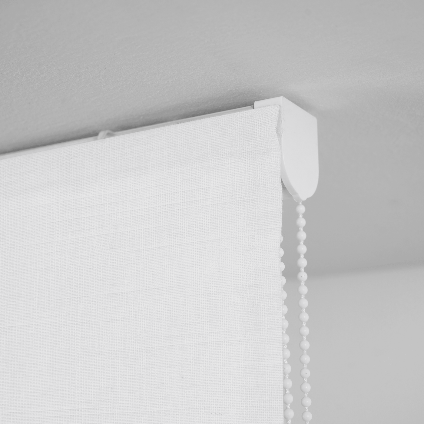 Teo pleat Roman blind, white, 90x175 cm