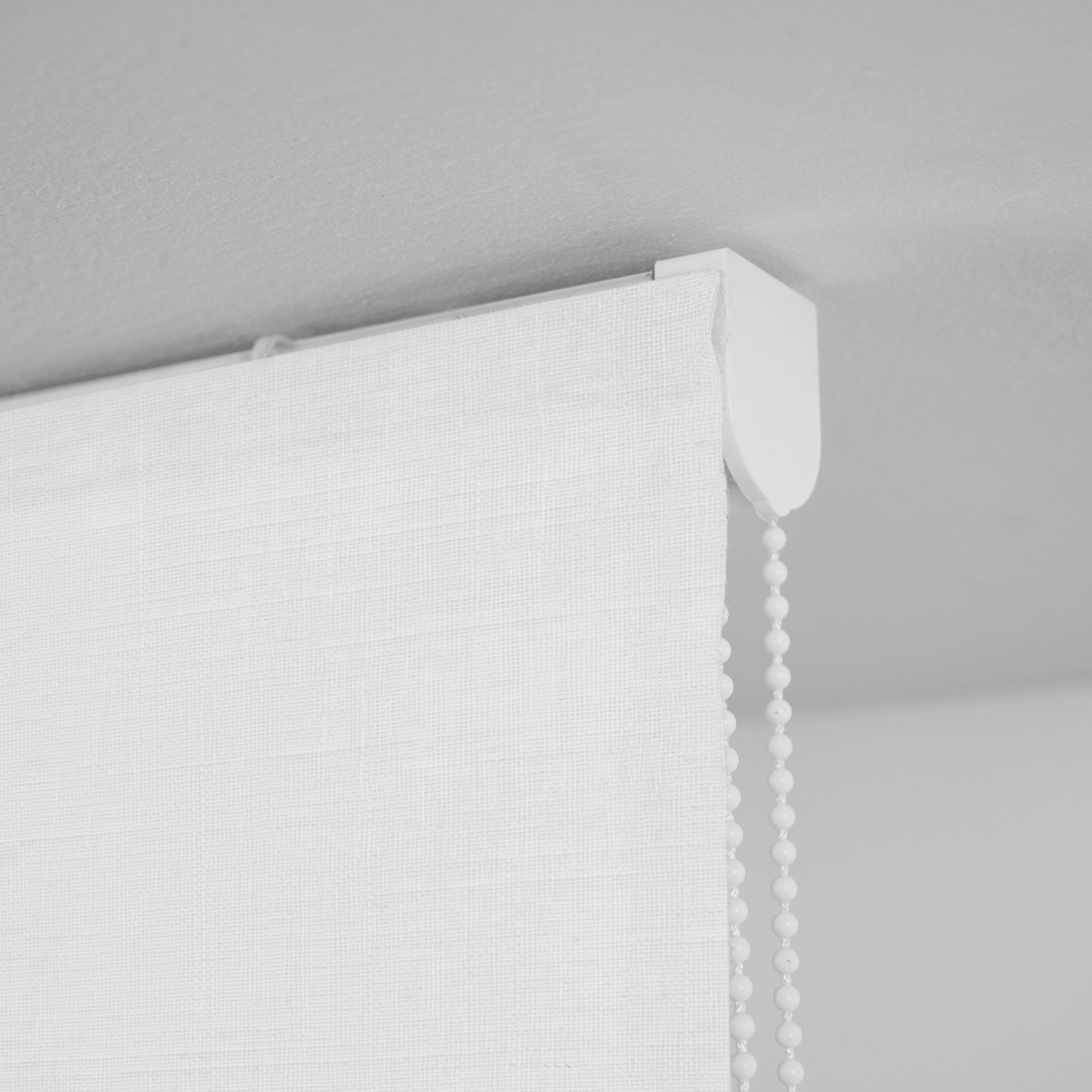 Teo pleat Roman blind, white, 105x175 cm