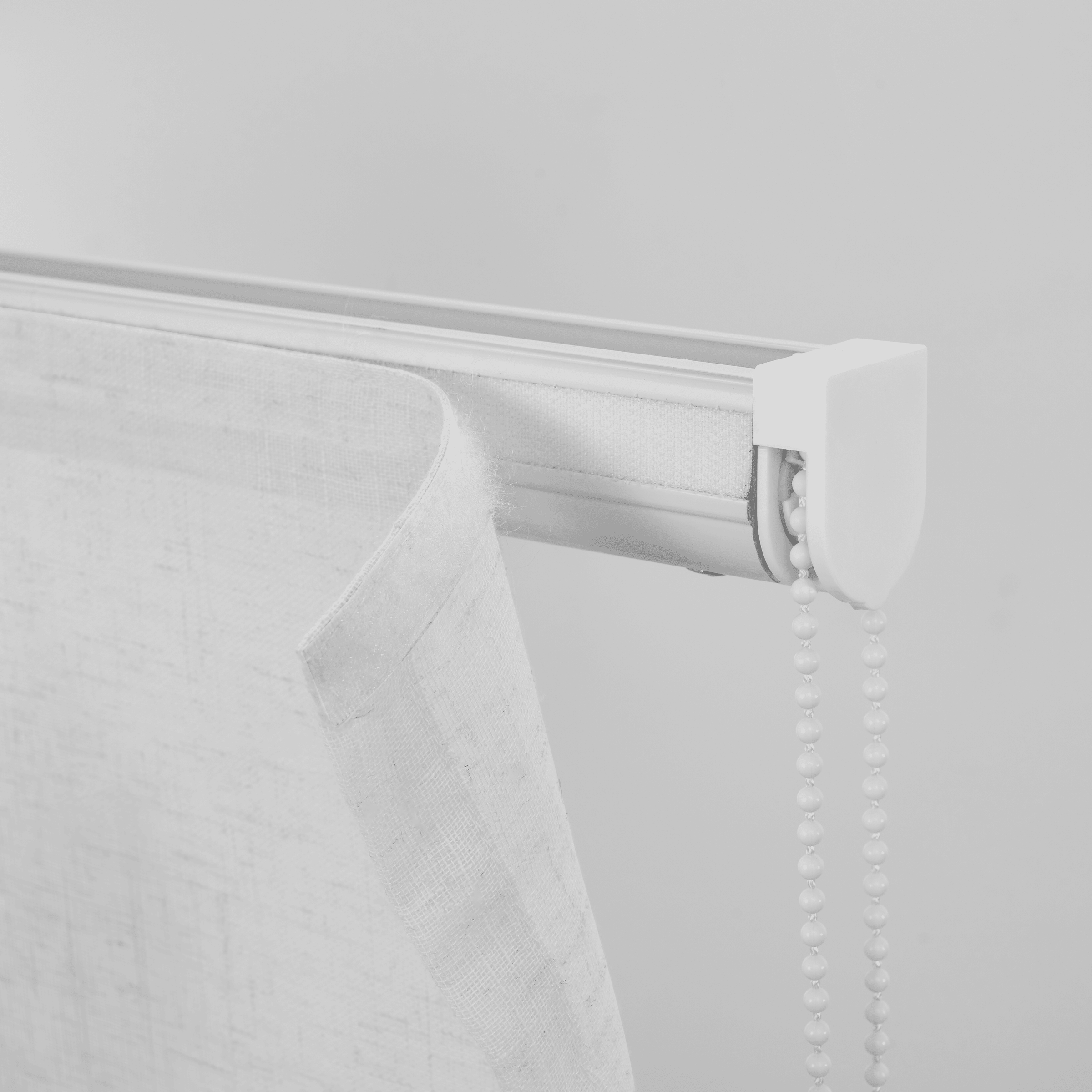 Teo pleat Roman blind, white, 105x175 cm