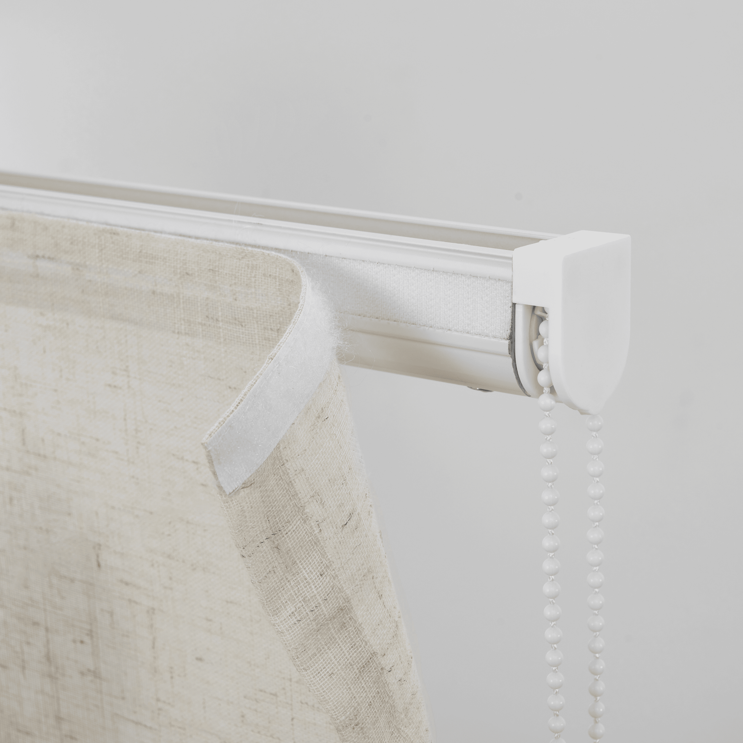 Teo pleat Roman blind, natural, 90x175 cm