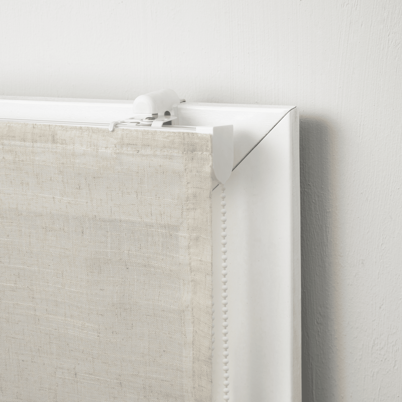 Teo pleat Roman blind, natural, 90x175 cm
