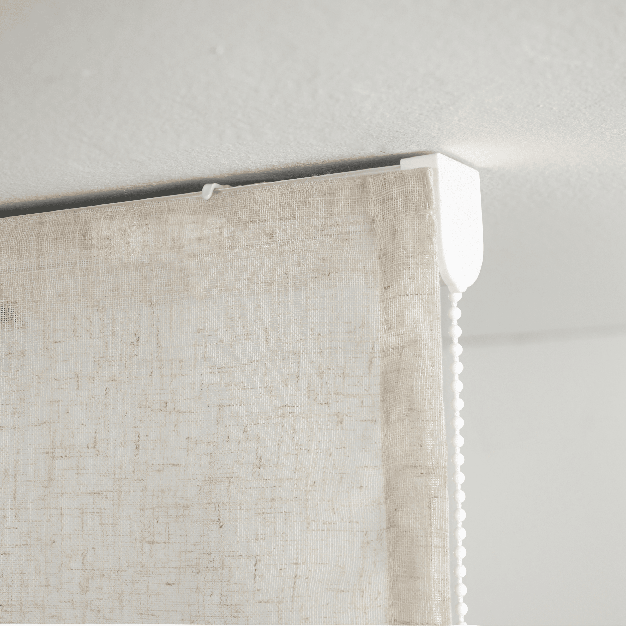 Teo pleat Roman blind, natural, 60x175 cm