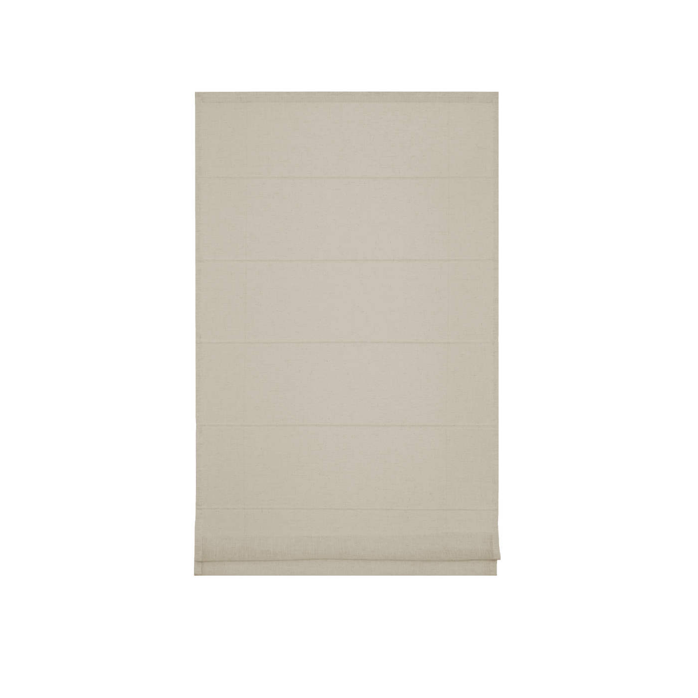 Teo pleat Roman blind, natural, 105x175 cm