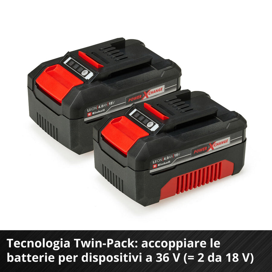 STARTER KIT PXC 18V 4.0 AH BATTERY AND CHARGER EINHELL