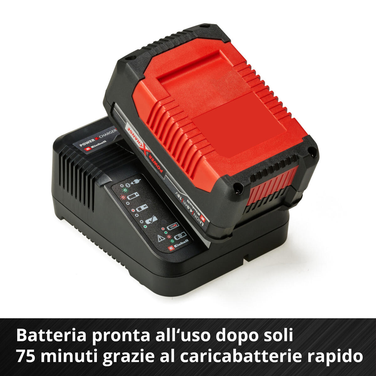 STARTER KIT PXC 18V 4.0 AH BATTERY AND CHARGER EINHELL