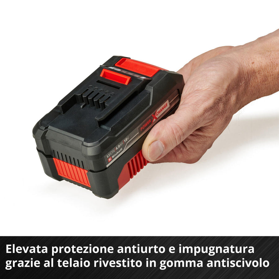 STARTER KIT PXC 18V 4.0 AH BATTERY AND CHARGER EINHELL