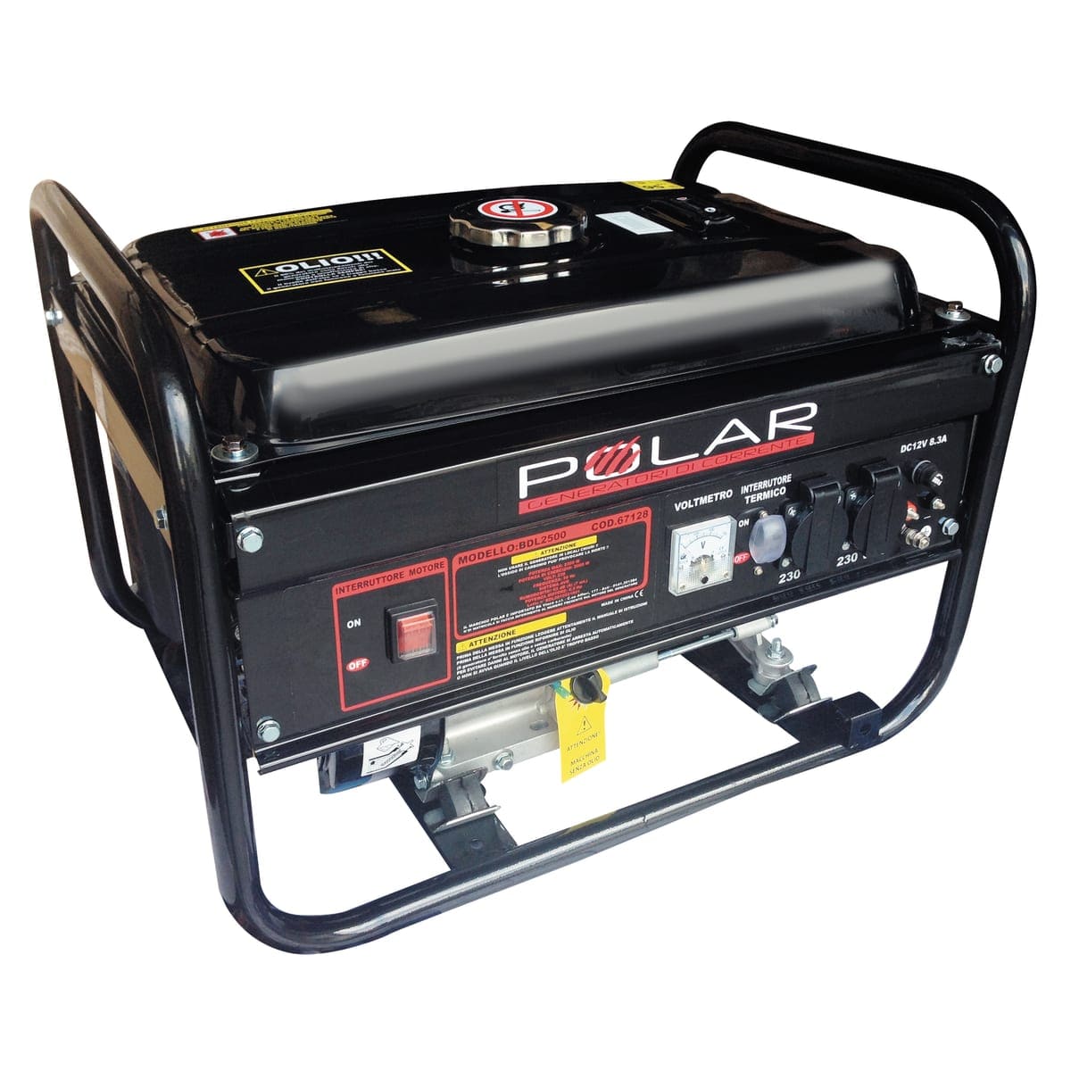 Bricocenter POLAR 230V, 4-STROKE, BDL MOTOR, 2200W, PETROL ENGINE
