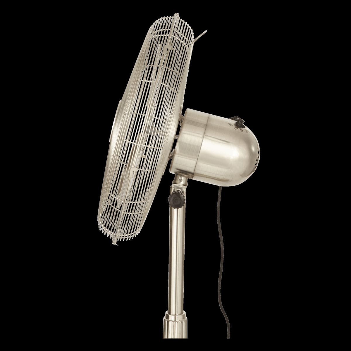 Bricocenter FLOOR FAN 40CM 45W SATIN NICKEL EQUATION