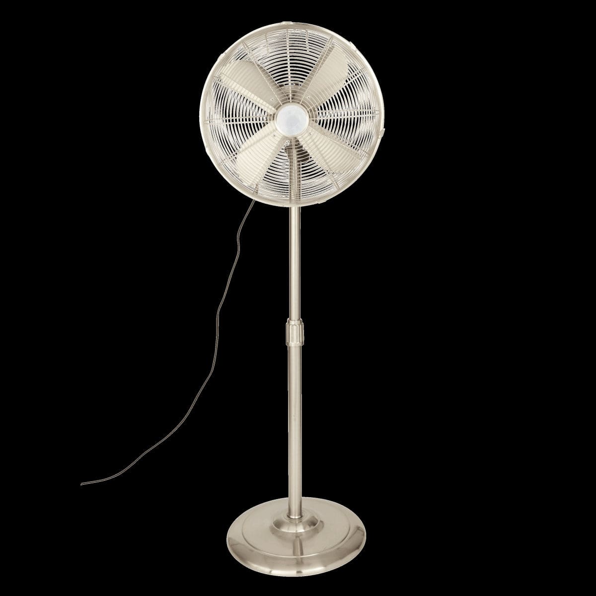 Bricocenter FLOOR FAN 40CM 45W SATIN NICKEL EQUATION
