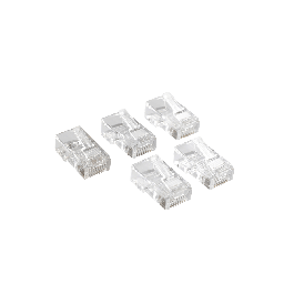 5 RJ45 CAT5 CRIMP CONNECTORS