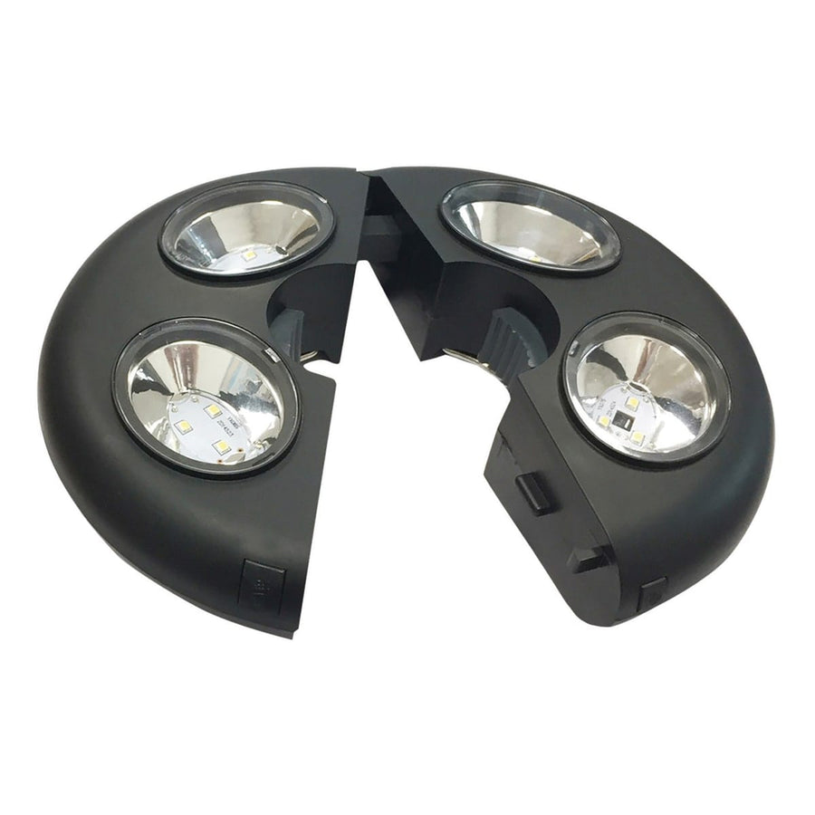 Bricocenter UFO LED PARASOL LIGHT 2,2W COLD LIGHT BATTERY OPERATED WITH REMOTE CONTROL