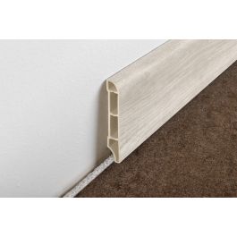 PVC FOAM SKIRTING OAK ICE 2.5 M