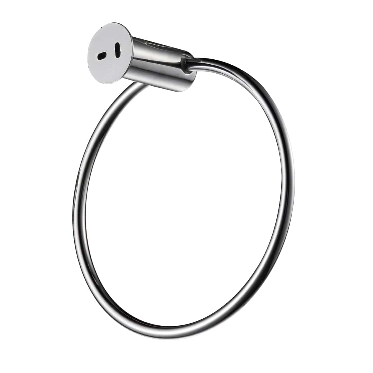 TOWEL HOLDER RING SCREWS EASY SENSEA CHROME