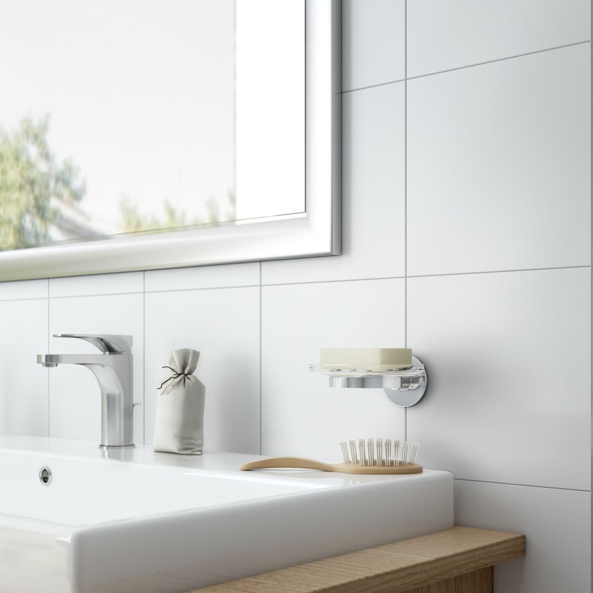 Bricocenter SOAP DISH SPRING CHROME