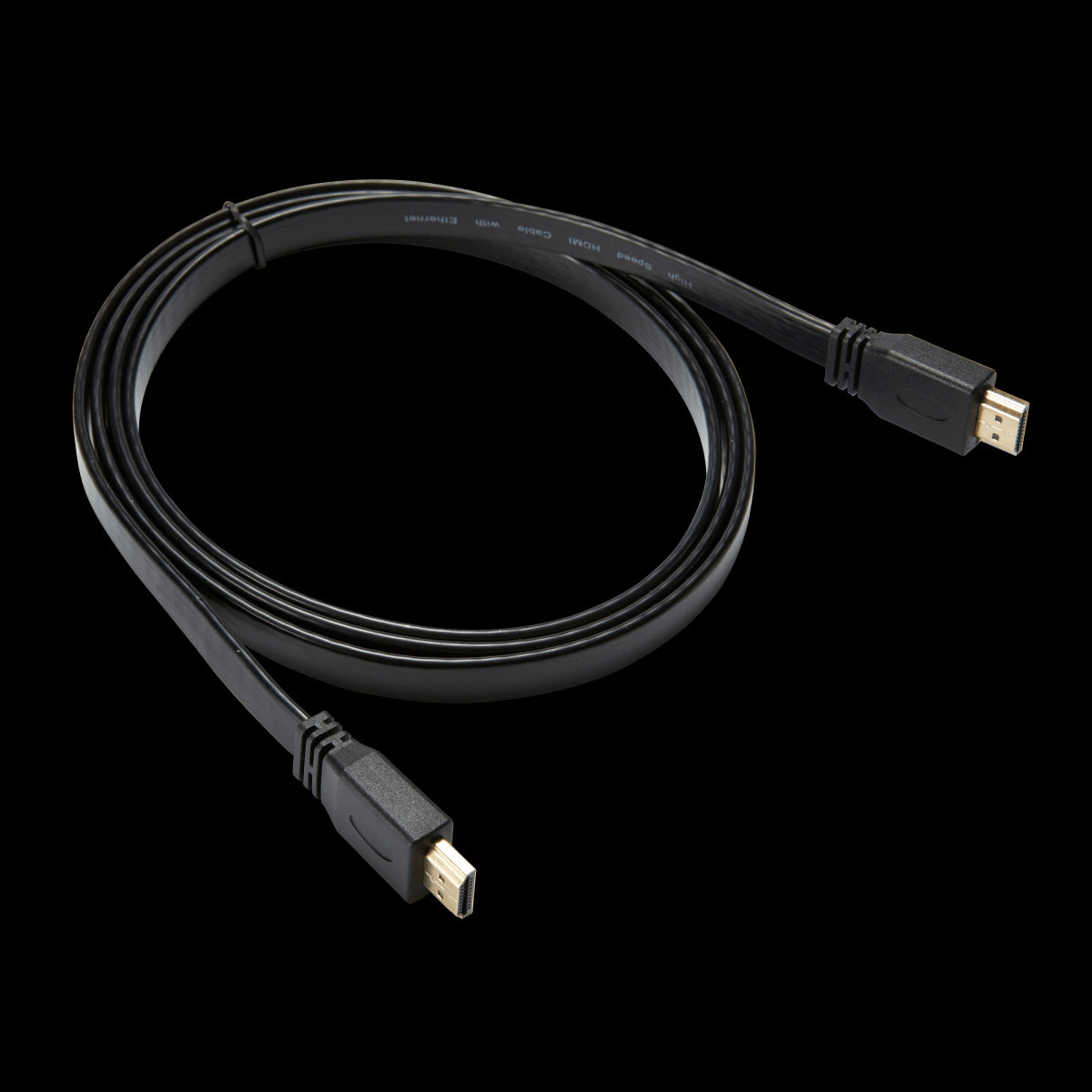 FLAT HDMI MALE/HDMI MALE CABLE 1.8MT