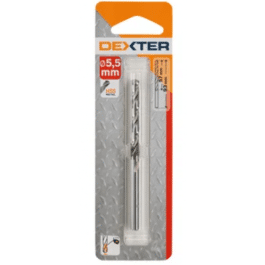 DEXTER METAL DRILL BIT DIAM 5.5MM. LUN