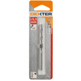 DEXTER METAL DRILL BIT DIAM 5.5MM. LUN
