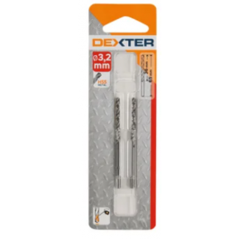 DEXTER METAL DRILL BIT DIAM 3.2MM. LUN