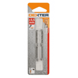 DEXTER METAL DRILL BIT DIAM 3.5MM. LUN