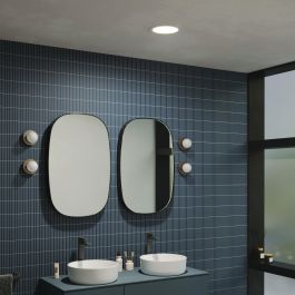 RECESSED SPOTLIGHT EXTRAFLAT L ALUMINUM WHITE 225MM LED 3100LM IP44