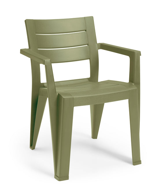 Julie chair, cedar green, 61.5 x 58.5 x 79 cm (h)