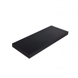 Perforated Shelf L60xW23.5 D3.8 CM Black