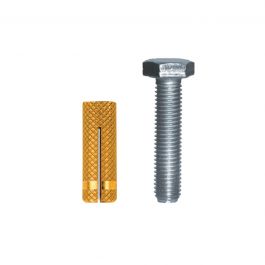 TASSELLO OTTONE CON VITI, DIAM 6MM, 6 PEZZI