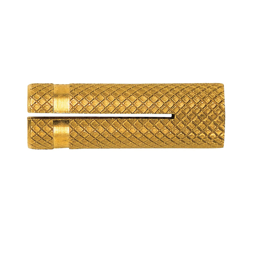 TASSELLO OTTONE CON VITI, DIAM 8MM, 4 PEZZI