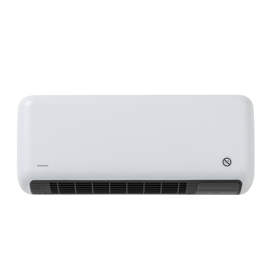 Clear 2 White Ceramic Fan Heater