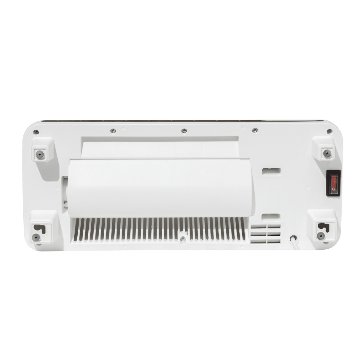 Clear 2 White Ceramic Fan Heater