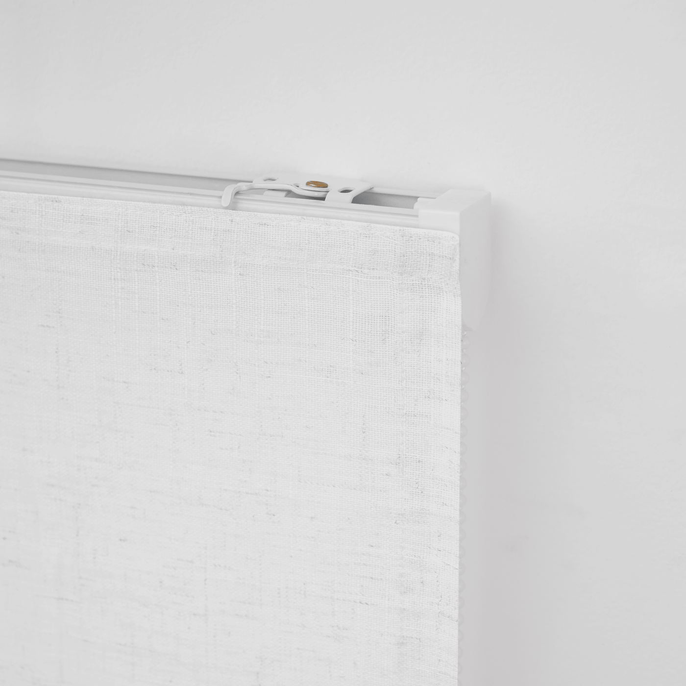 Teo pleat Roman blind, white, 90x175 cm