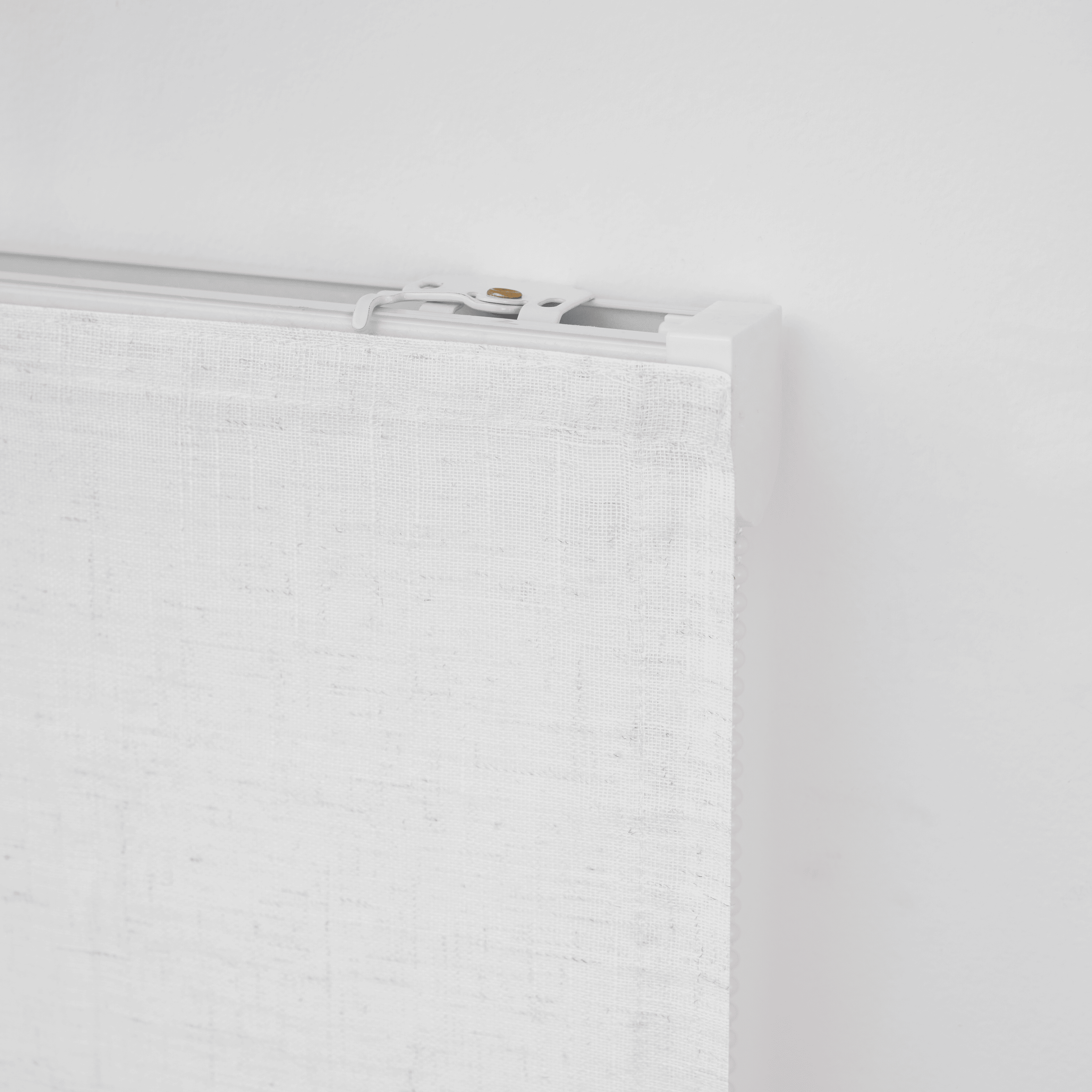Teo pleat Roman blind, white, 90x175 cm