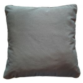 45X45 DARK GRAY MATTRESS PILLOW DOUBLE COTTON PIPING