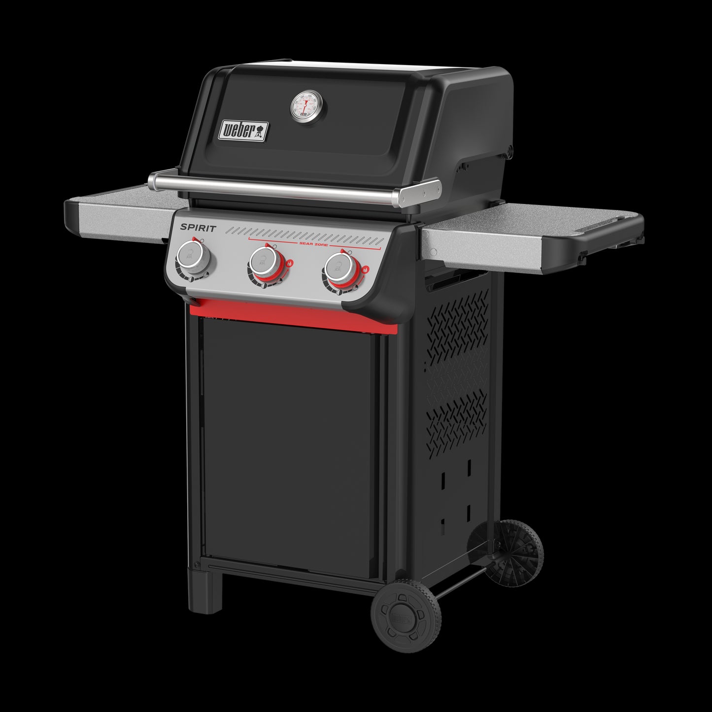 GAS BBQ SPIRIT E-325 LP IT WEBER 3 BURNERS COOKING AREA 52x45 cm