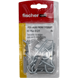 OPEN EYE GUSSET. DIAM 6.MM. 6P