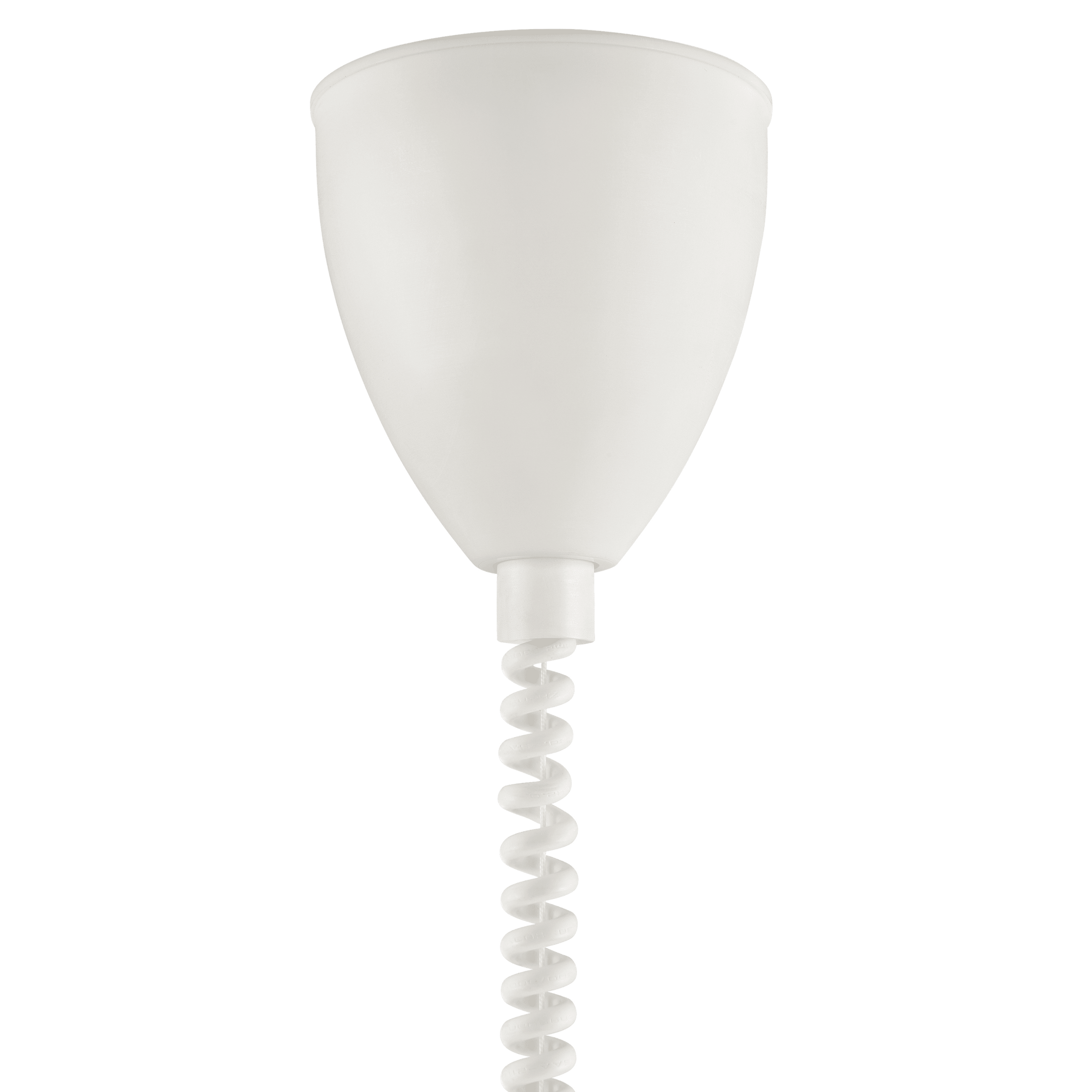 Ysalis white metal pendant light, 32 cm diameter, E27 socket (20W)