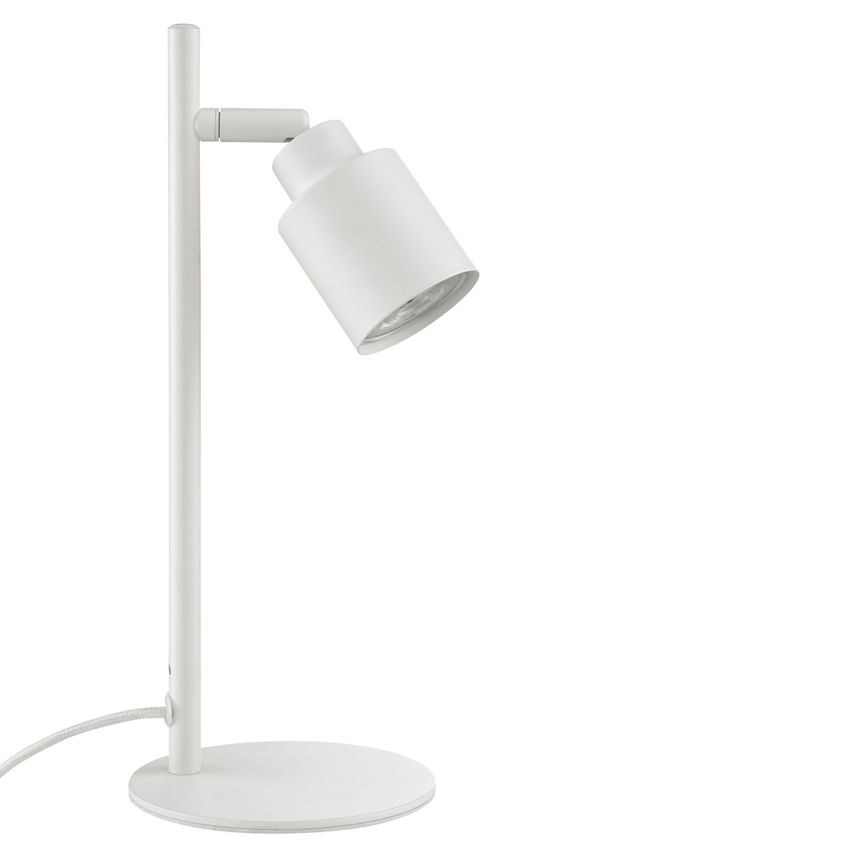 Tekla white metal study lamp, H29.5 cm, 1xGU10